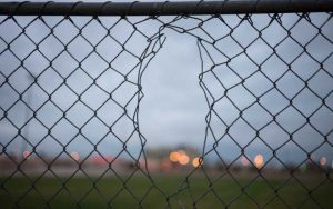 hole in chainlink