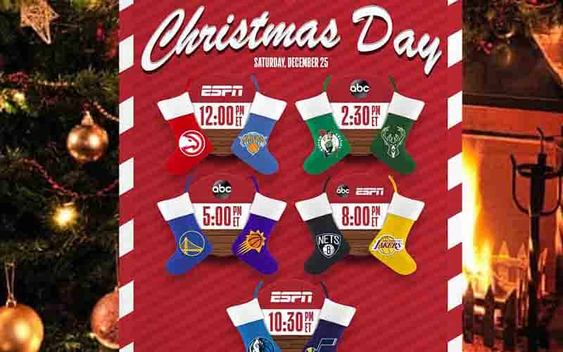 Betting on the NBA on Christmas Day 2021