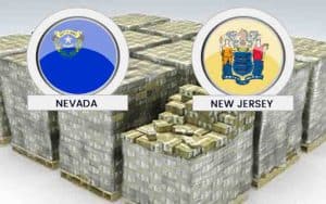 Nevada and New Jersey collect over one billion in sports betting revenue 10 2021