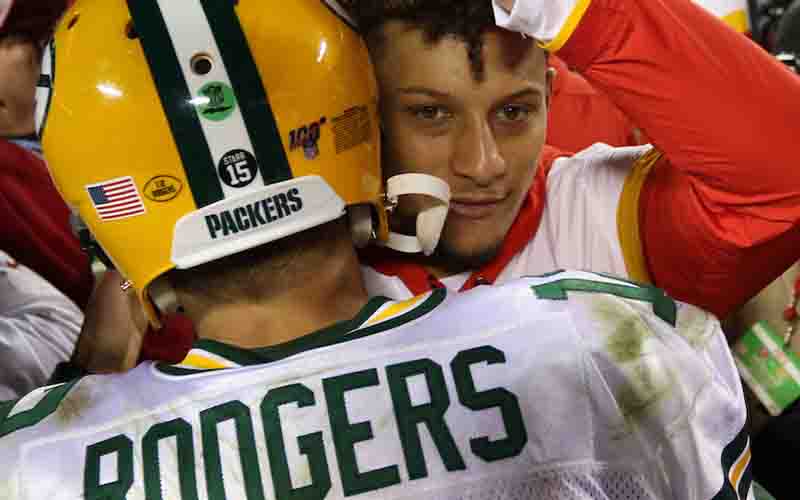 Patrick Mahomes Super Bowl odds Aaron Rodgers NFL Playoff betting
