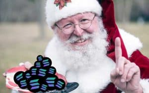 christmas cardano lump of sol