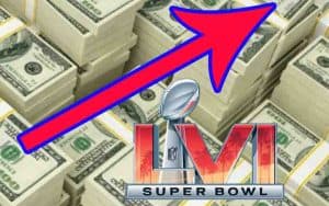 Super Bowl 56 betting revenue increasing to 8 billion in 2022