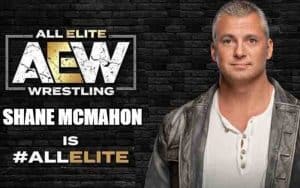 Will Shane McMahon be All Elite this Wednesday?