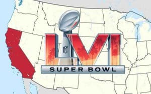 legally betting on Super Bowl 56 odds in California LA Los Angeles SoFi