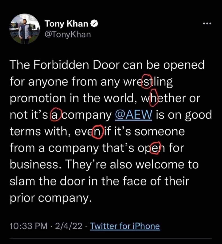 Tony Khan