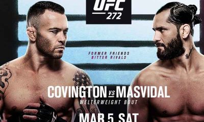 UFC 272 odds for betting on Covington vs. Masvidal 2022 272