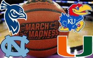 bet on the Elite 8 odds for UNC Tarheels vs Peacocks 2022