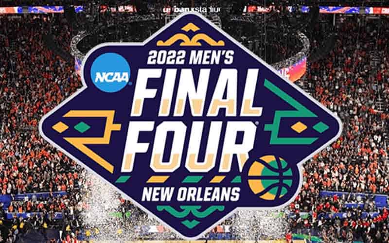 Final Four logo for betting on 2022 March Madness odds