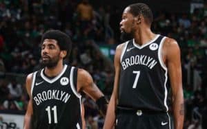 NBA odds for Kevin Durant and Kyrie Irving to make the Finals in 2022