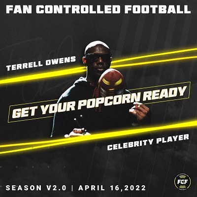 Terrell Owens and Fan Controlled Football 2.0 will THRIVE - LWOSports