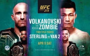 bet on ufc 273 odds