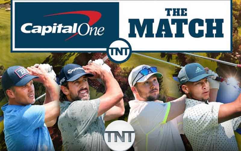image for betting on The Match 6 Celebrity Golf Brady Rodgers Allen Mahomes