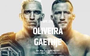 image for betting on Oliveira vs Gaethje at UFC 274 in 2022