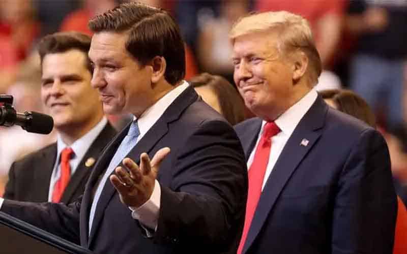 image of Ron DeSantis and Donald Trump 2024 odds to win GOP and Presidency