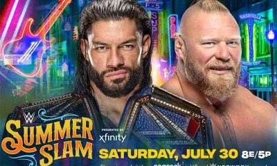 image for betting on Summer Slam odds in 2022 Lesnar Reigns