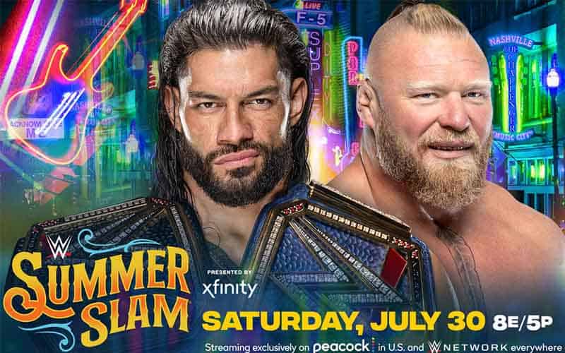 image for betting on Summer Slam odds in 2022 Lesnar Reigns