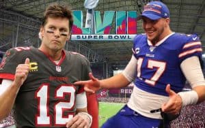 image for betting on Super Bowl 57 odds to win buffalo bills allen tampa bay bucs brady