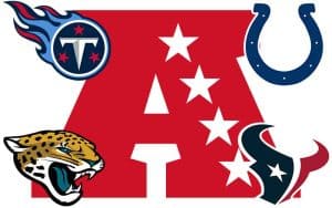 image for betting on the winner of the AFC South Division Jaguars Colts Texans Titans