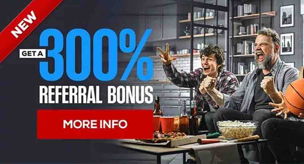 BetUS referral bonus