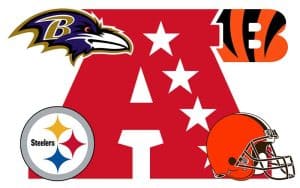 image for betting on the Ravens Steelers Browns Bengals to win the AFC North in 2022-23