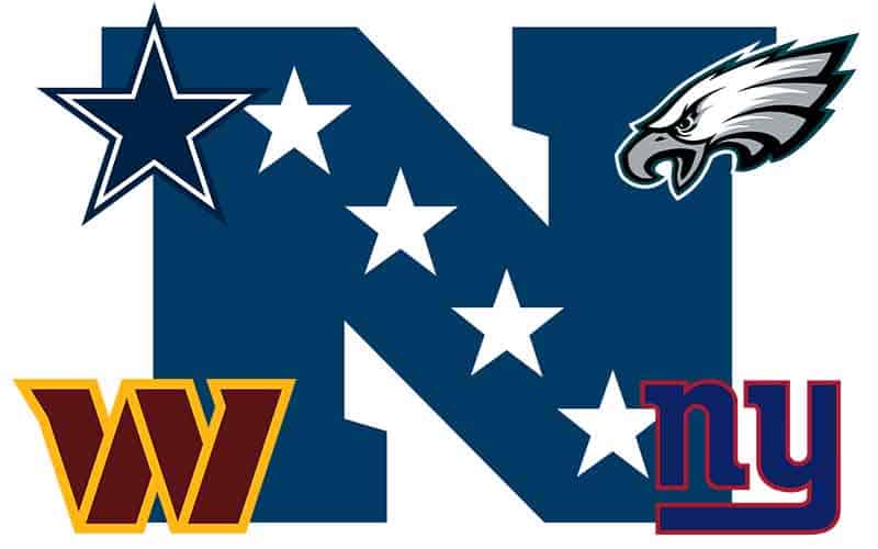 image for NFC East odds