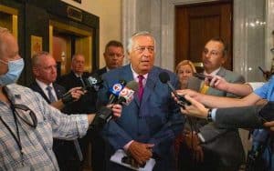 House Speaker Ron Mariano addresses compromise made for Massachusetts legal sports betting.