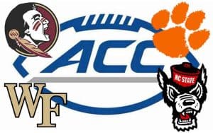 ACC betting lines for key 2022 games