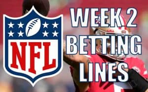 NFL odds Week 2 2022-23