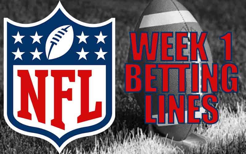 betting lines for Week 1 of the 2022-23 NFL Season