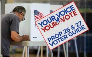 prop 26 prop 27 legal sports betting in CA 2022