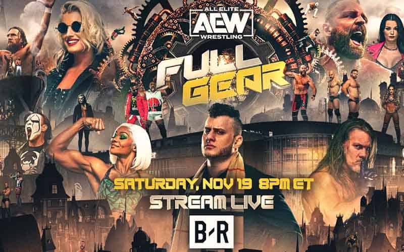 AEW Full Gear 2022 promo featuring participating wrestlers