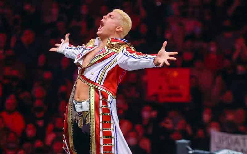 Cody Rhodes pemimpin peluang Royal Rumble 2023