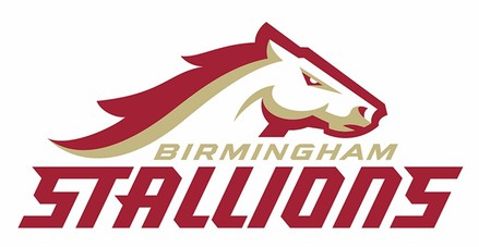 logo for betting on the Birmingham Stallions