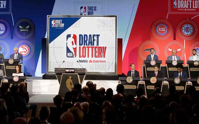 NBA Draft Lottery room