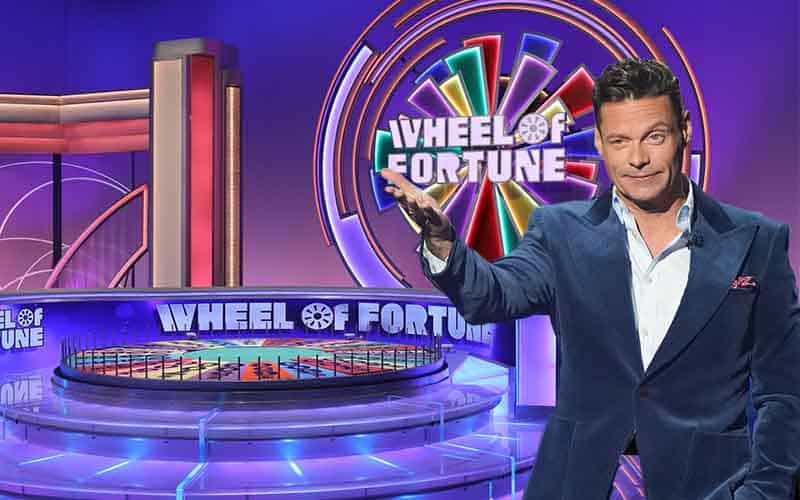Ryan Seacrest membawakan sebuah episode Wheel of Fortune