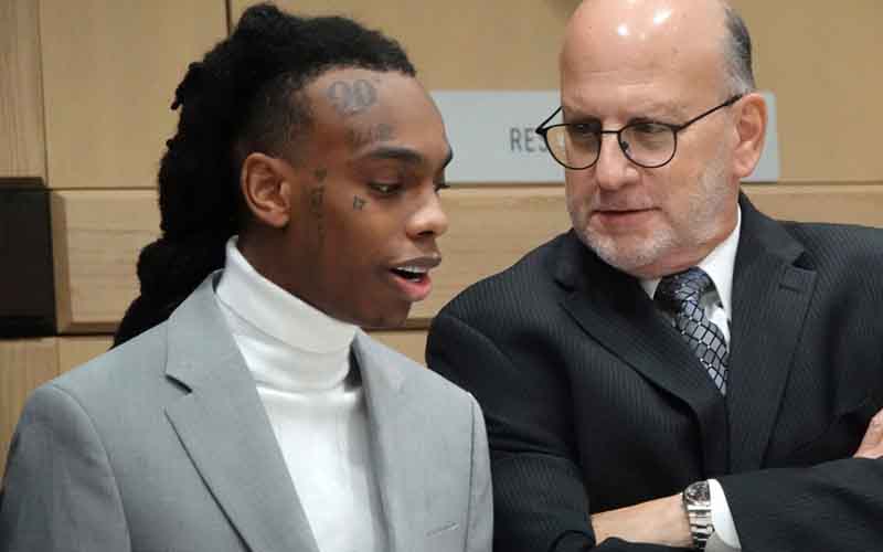 YNW Melly and his attorney