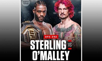 promo for UFC 292 featuring Sterling and O'Malley