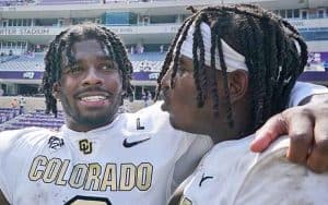 Shadeur Sanders Travis Hunter of the Colorado Buffaloes
