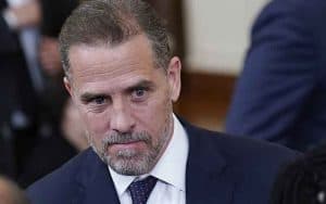 Hunter Biden looking serious