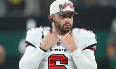 Baker Mayfield of the Tampa Bay Buccaneers