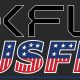 XFL and USFL logos