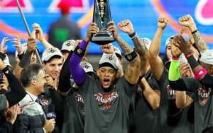 Arizona Diamondbacks celebrating