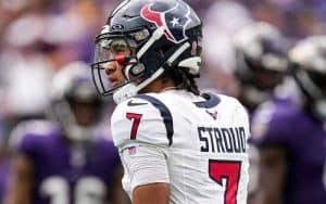 CJ Stroud of the Houston Texans