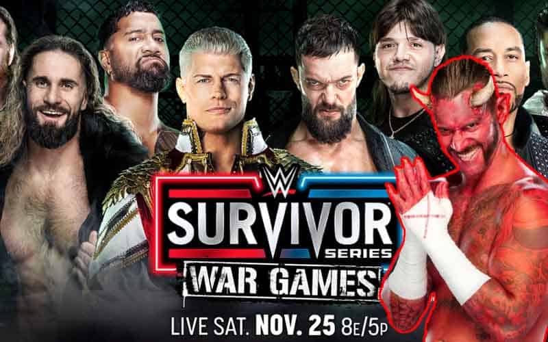 a WWE Survivor Series promo featuring CM Punk dressed up like the devil