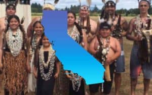 an image of California and Native Americans in CA