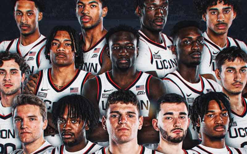 The 2024 University of Connecticut Huskies Men's Basketball Team