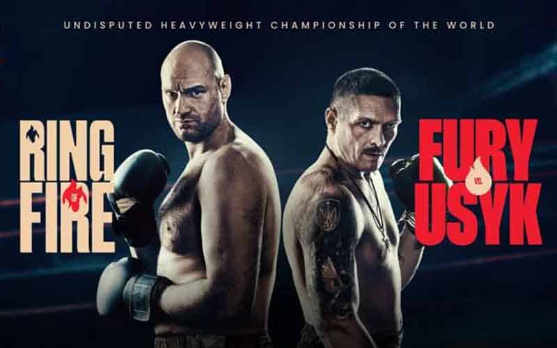 Tyson fury vs usyk chaine et heure