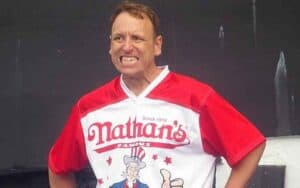 Joey Chestnut upset