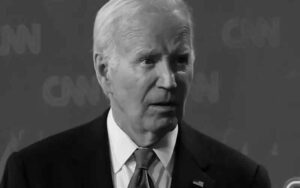 Joe Biden at the first 2024 debate