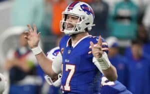 Josh Allen of the Buffalo Bills